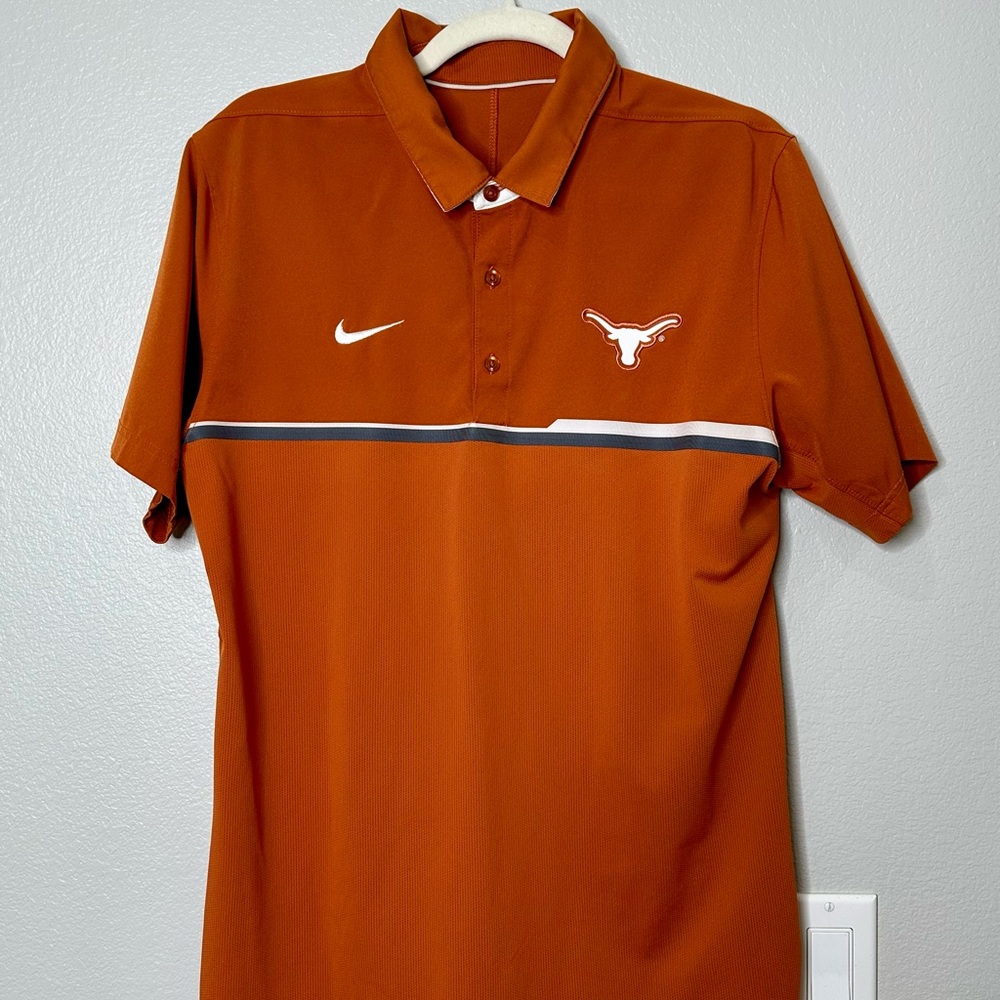 Nike Men's Burnt Orange Polo Shirt